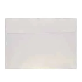 Cheap paper envelopes C6 Metallic White 120gsm