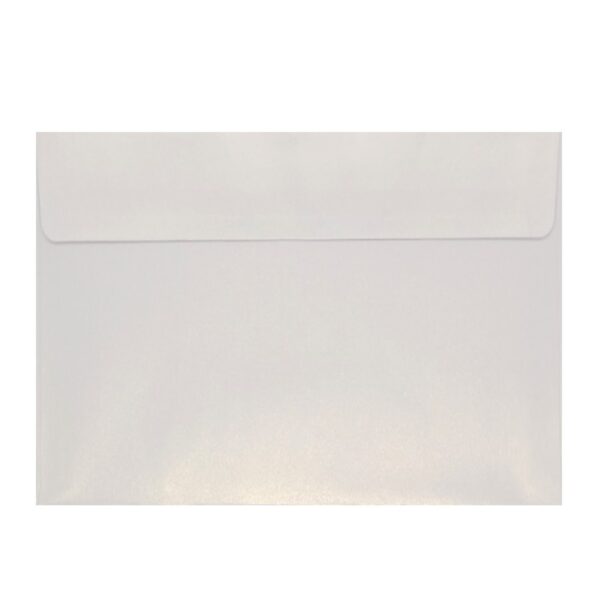 Cheap paper envelopes C6 Metallic White 120gsm